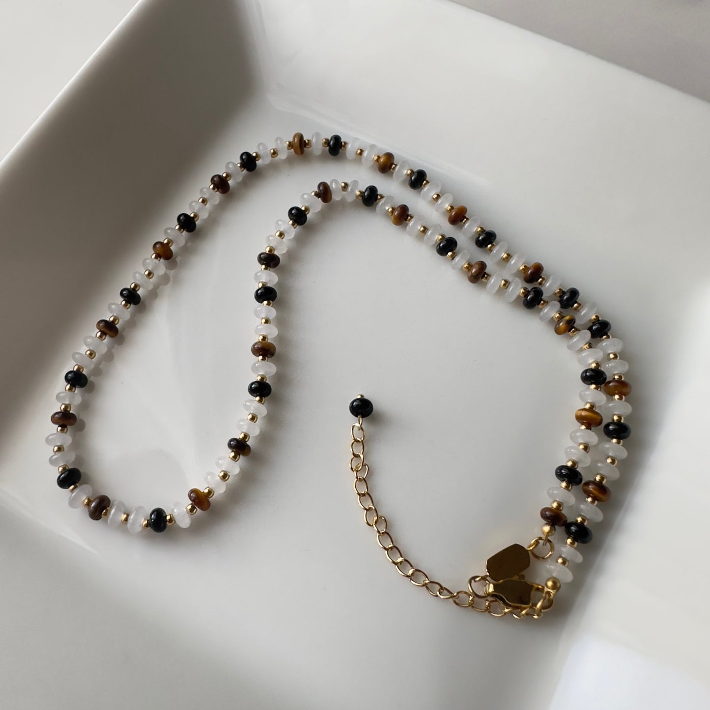 Gene Natural Stones Necklace