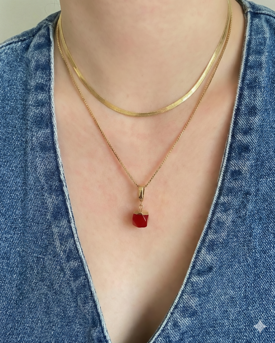 The Gem Series- Red Carnelian