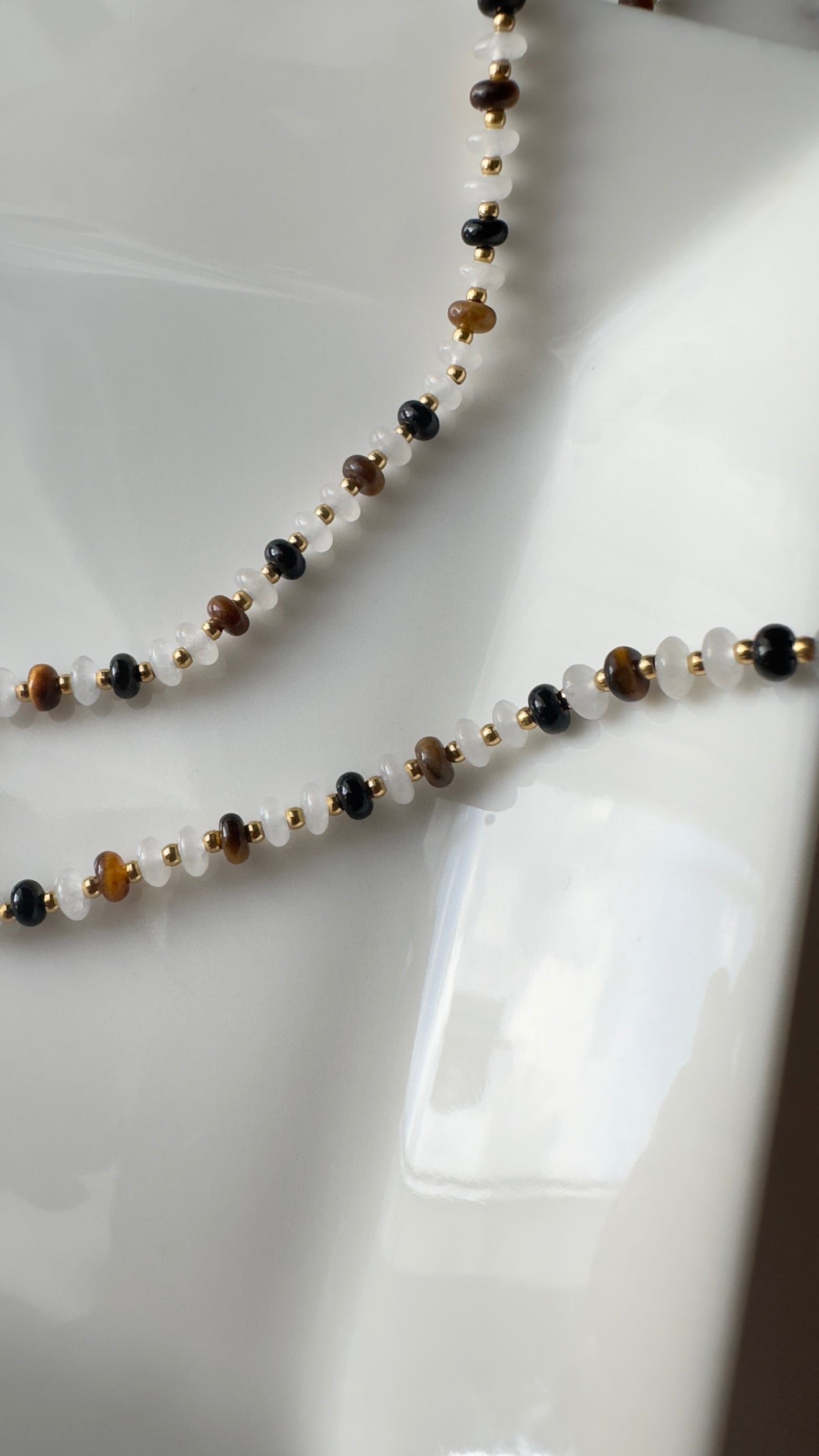 Gene Natural Stones Necklace