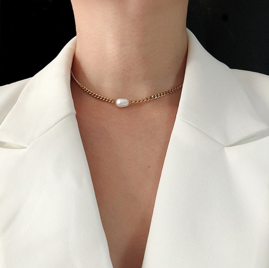 Dune Pearl Necklace