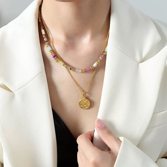 Izzy Natural Stones Necklace