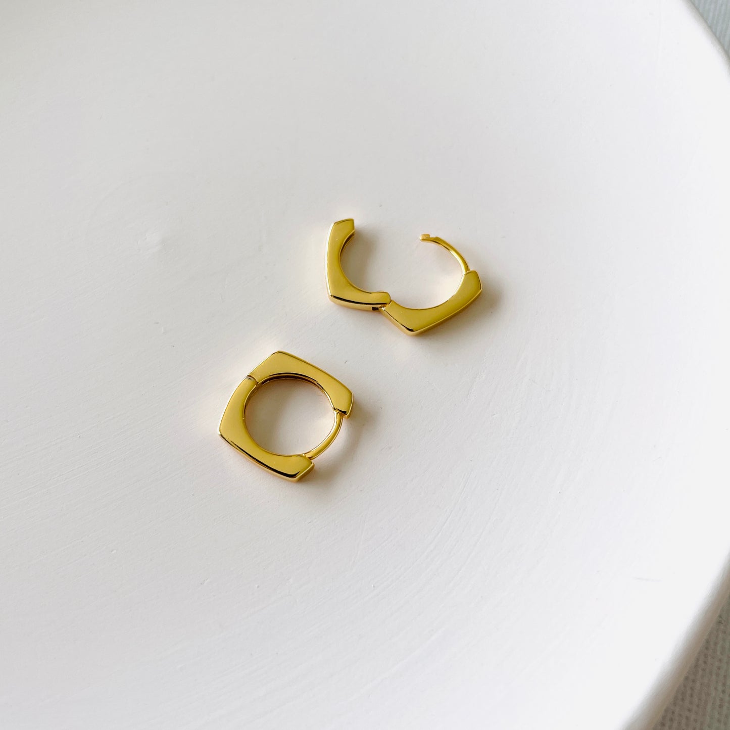 Thea Gold Hoop Earrings