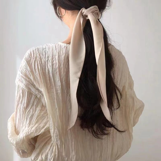 Louise Blush Flared Silk Scarves