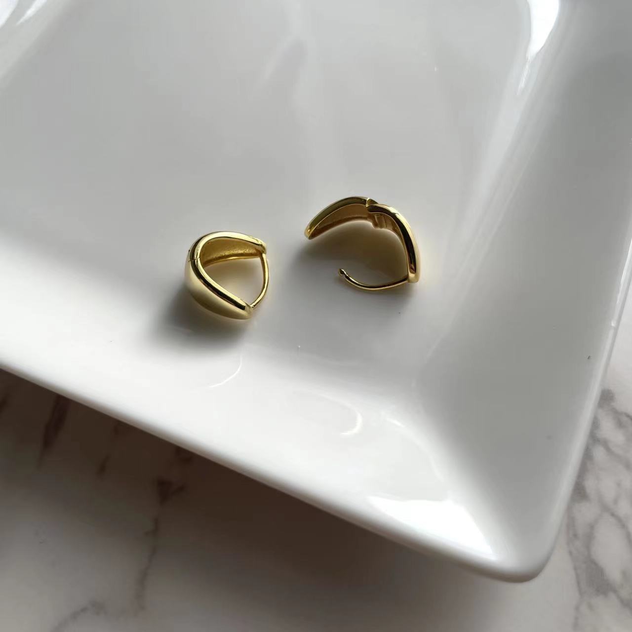 Sky Hoop Earrings
