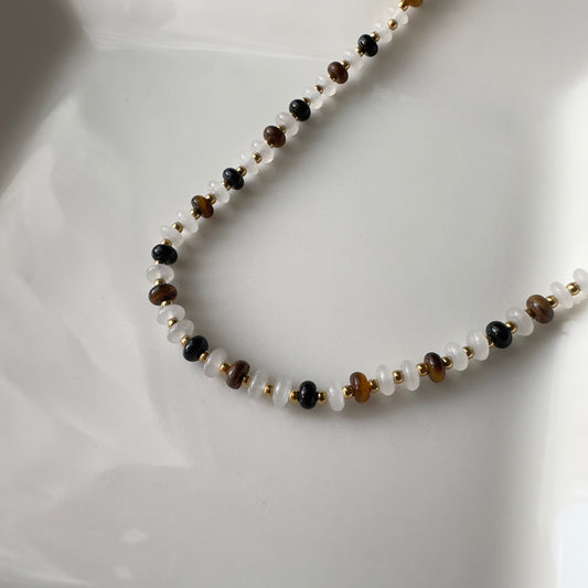 Gene Natural Stones Necklace