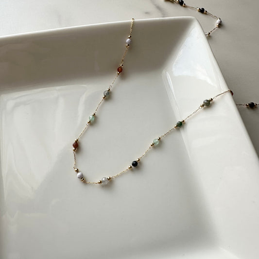 Stardust Natural Stones Necklace