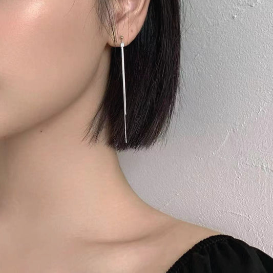 silver dangles earrings