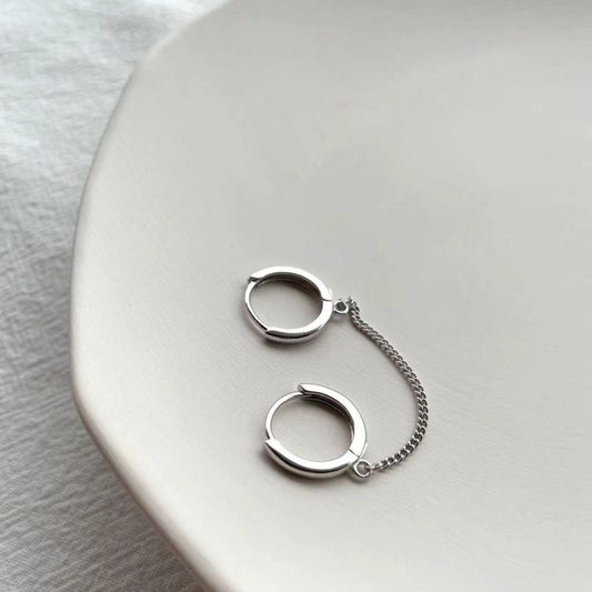 double hoop earrings