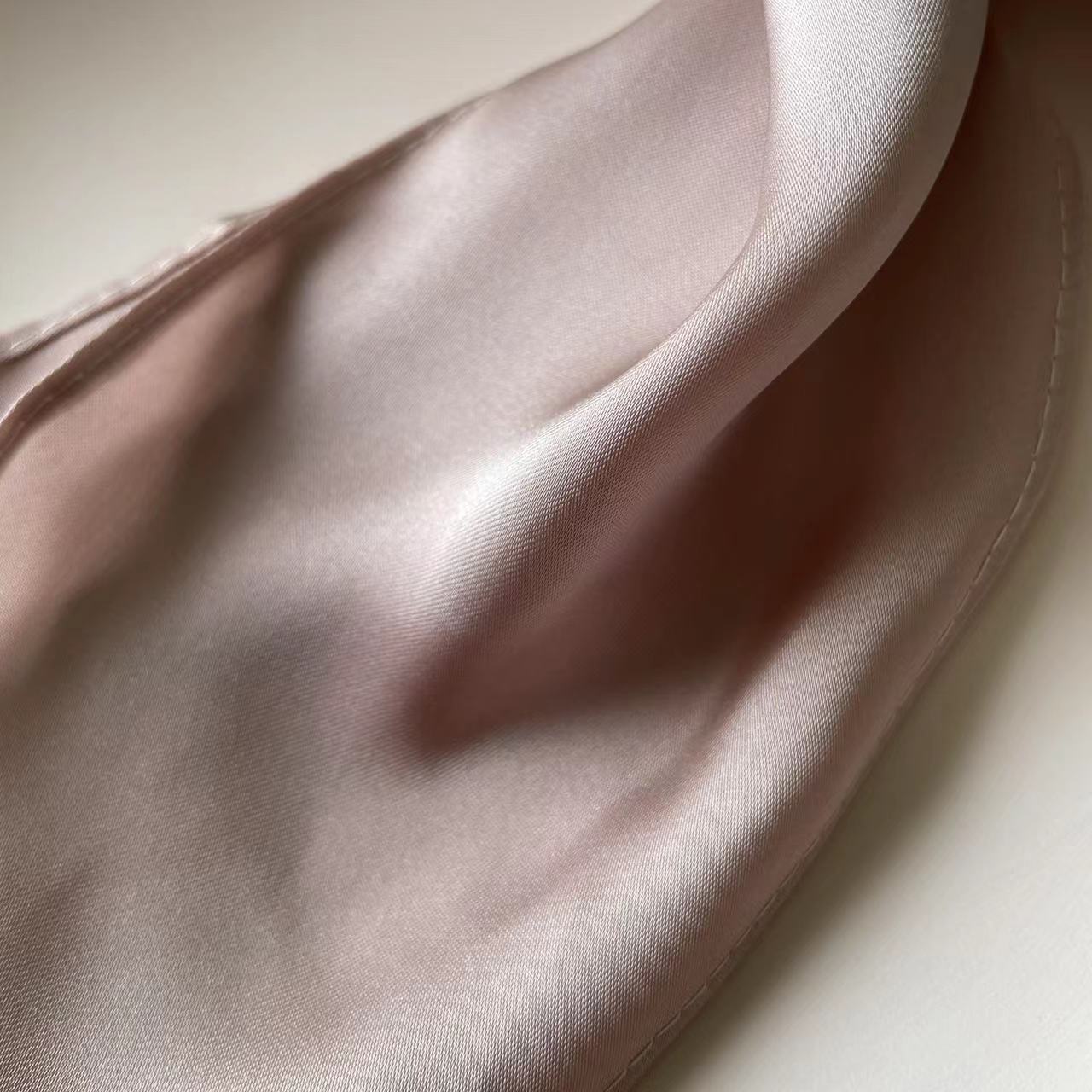 Louise Blush Flared Silk Scarves