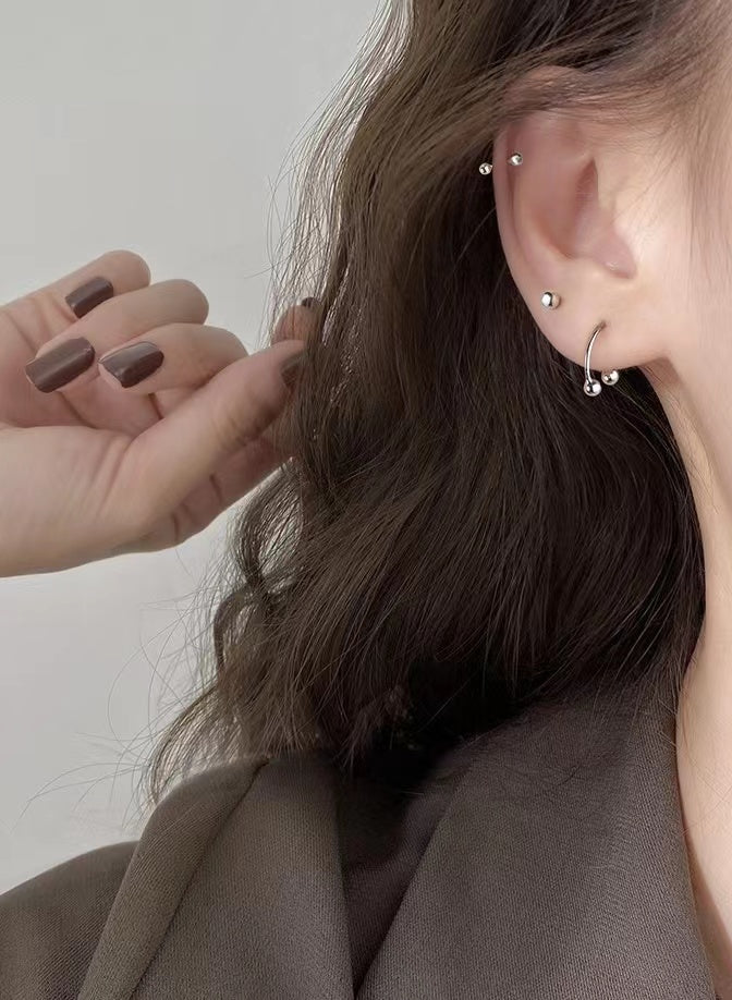 Ivan Silver Earrings Set