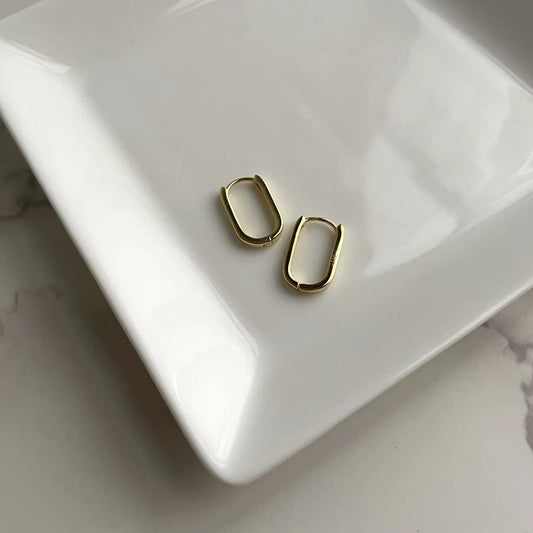 Valerie Gold Hoop Earrings